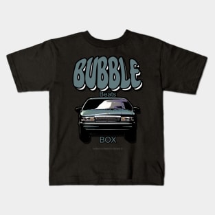 Caprice Bubble Beats Box Blue Kids T-Shirt